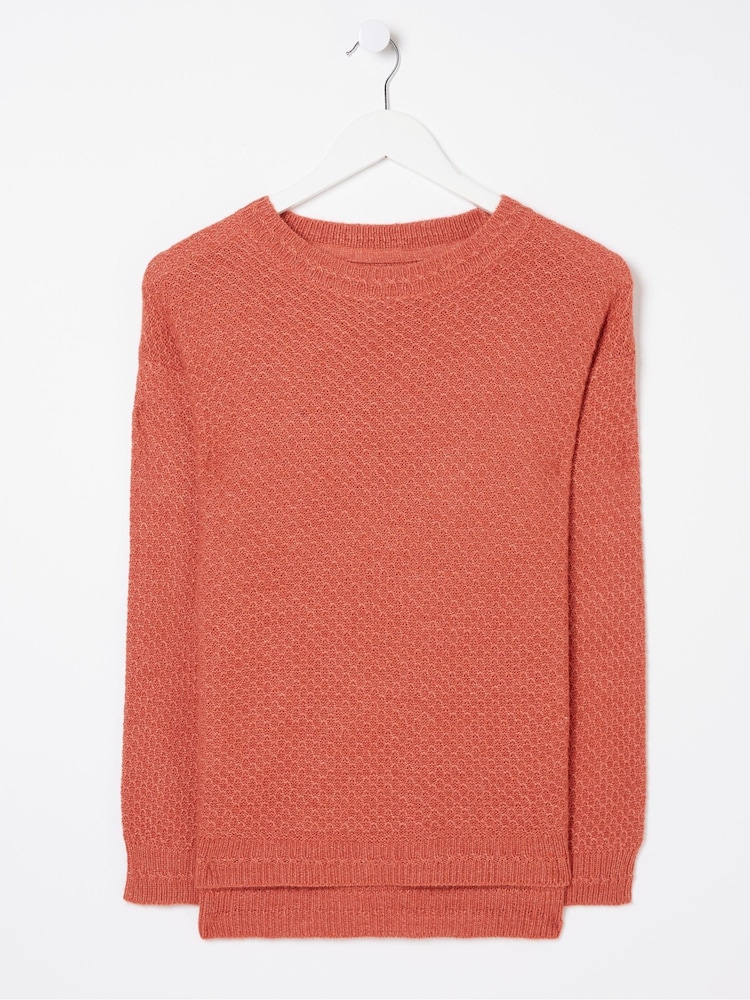 FatFace Ellie Red Jumper - Image 4 of 4