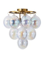 Visconte by BHS Black Maiori 1 Light Flush Light - Image 5 of 5