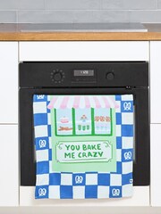 Dock & Bay You Bake Me Crazy Quick Dry Kitchen Tea Towel - Image 1 of 4