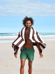 Dock & Bay Bermuda Brown Quick Dry Beach Towel - Image 2 of 5