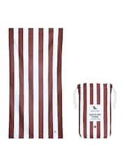 Dock & Bay Bermuda Brown Quick Dry Beach Towel - Image 5 of 5