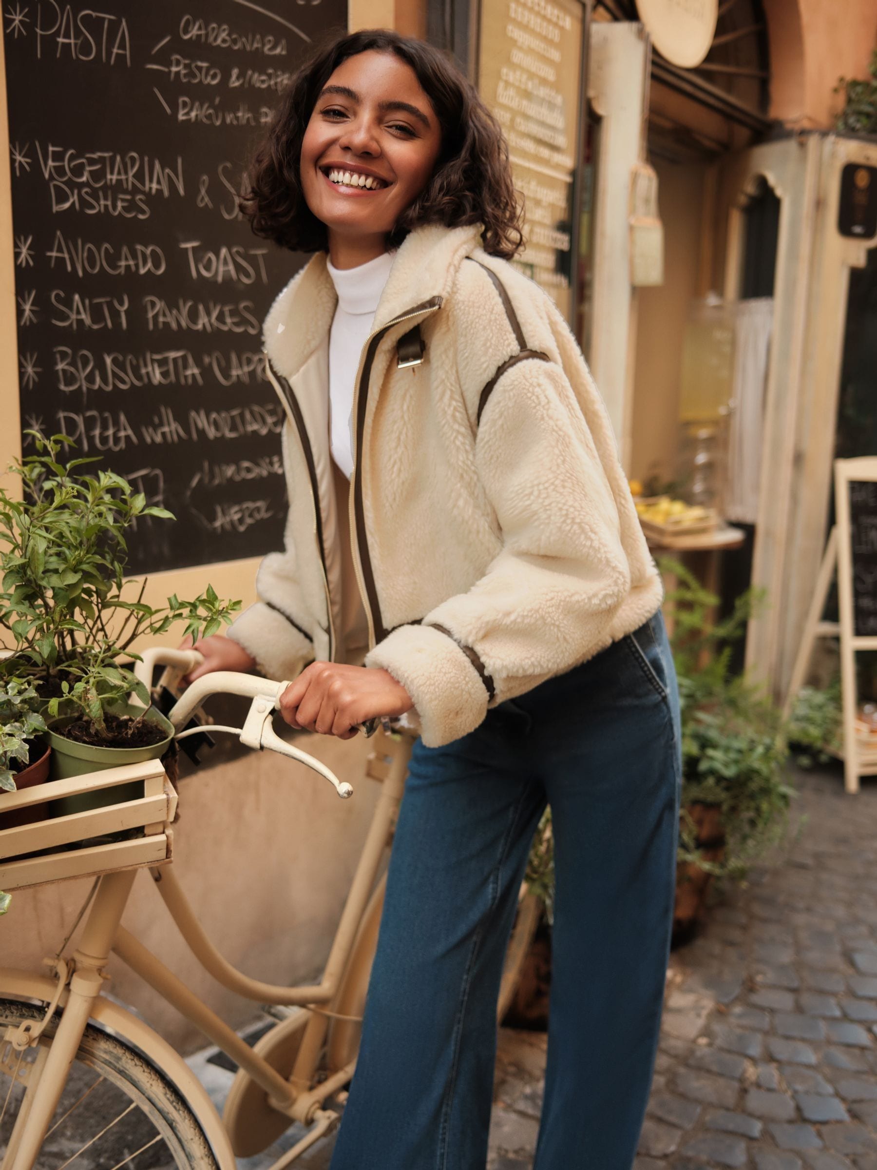Tipped bomber jacket outlet