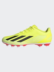 adidas Yellow Football X Crazyfast Club Flexible Ground Adult Boots - Image 2 of 10