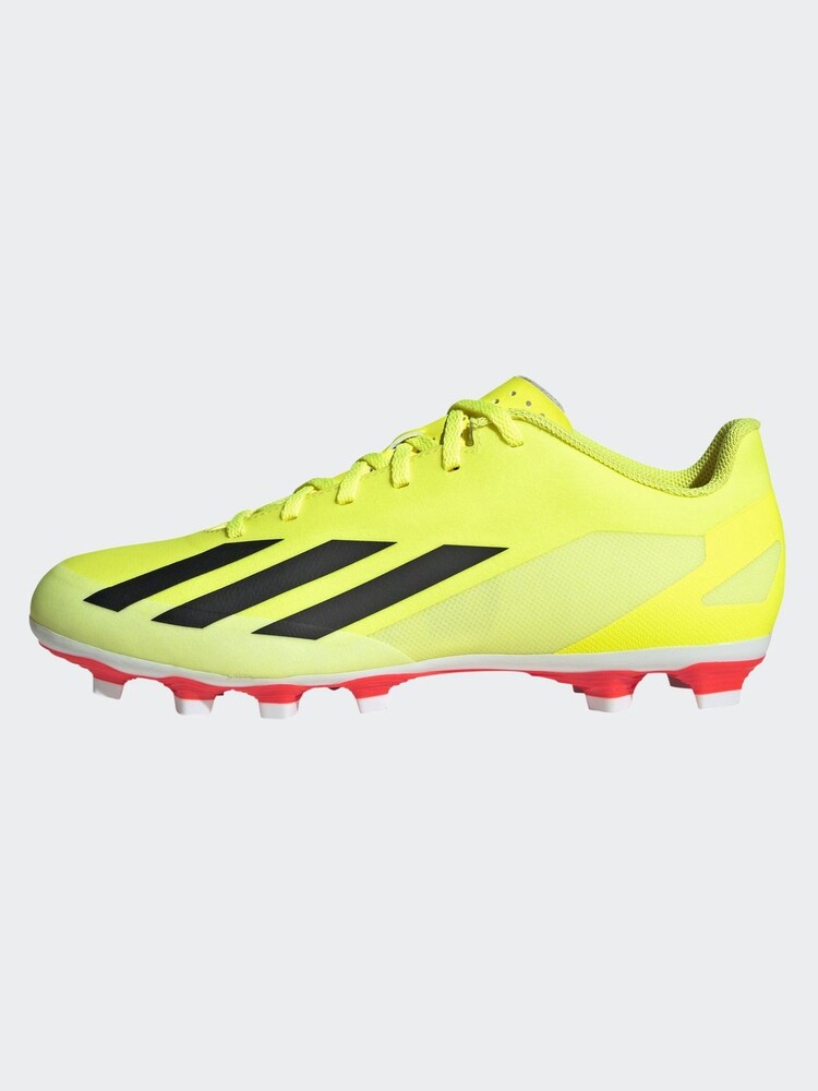 adidas Yellow Football X Crazyfast Club Flexible Ground Adult Boots - Image 2 of 10 adidas Yellow Football X Crazyfast Club Flexible Ground Adult Boots - Image 2 of 10