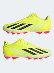 adidas Yellow Football X Crazyfast Club Flexible Ground Adult Boots - Image 5 of 10