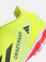 adidas Yellow Football X Crazyfast Club Flexible Ground Adult Boots - Image 9 of 10