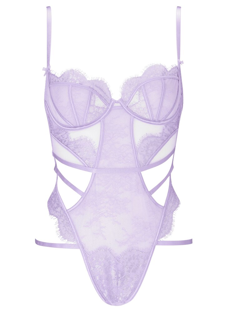 Ann Summers Lilac Purple Diva Non Pad Lace Body - Image 4 of 4