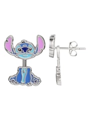 Peers Hardy Blue Disney Lilo And Stitch Costume Enamel Earrings - Image 3 of 4