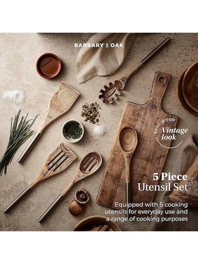 Barbary & Oak 5 Piece Hoxton Utensil Set - Image 10 of 10