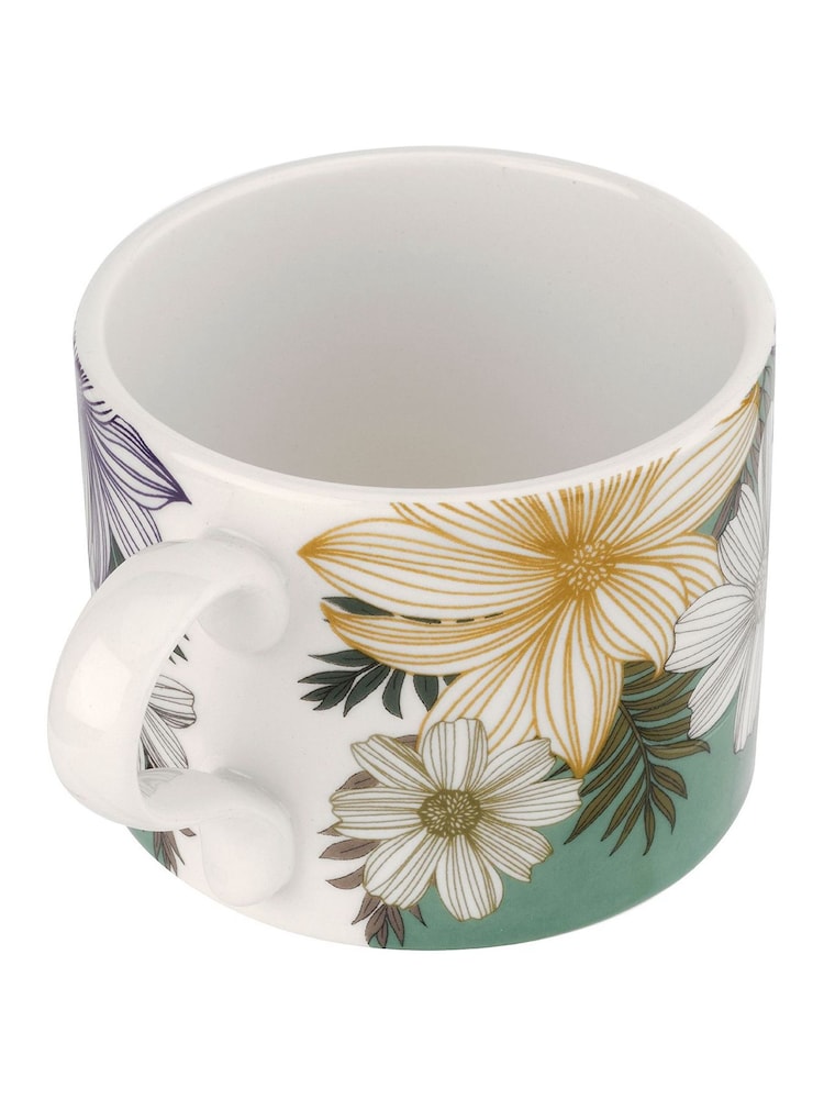 Portmeirion Green Atrium Tea Cup And Saucer - Image 4 of 4 Portmeirion Green Atrium Tea Cup And Saucer - Image 4 of 4