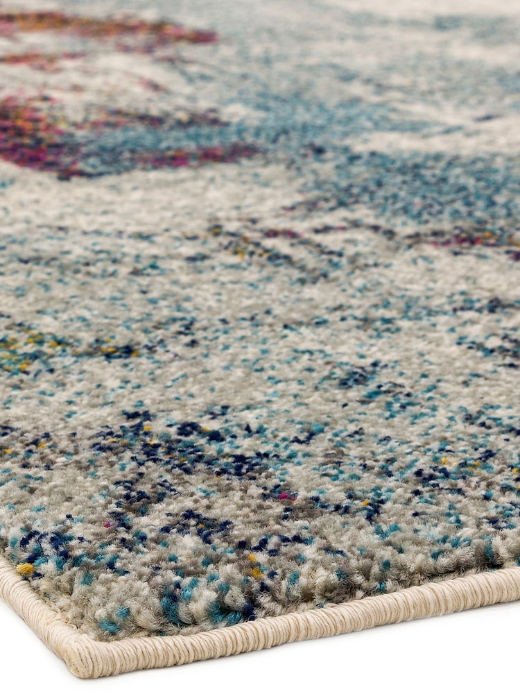 Asiatic Rugs Mustard Yellow Nova Abstract Rug - Image 7 of 7