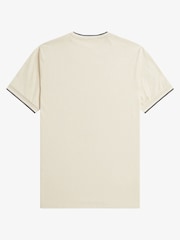 Fred Perry Twin Tipped Logo 100% Cotton T-Shirt - Image 5 of 8