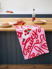 Dock & Bay Extra Saucy Quick Dry Kitchen Tea Towel - Image 2 of 5