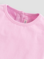 rožnata - Kratka majica JoJo Maman Bébé Pretty - Slika 2 iz 5