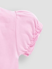rožnata - Kratka majica JoJo Maman Bébé Pretty - Slika 3 iz 5