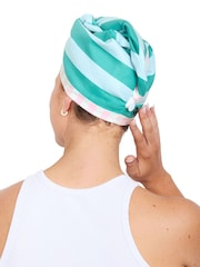 Dock & Bay Pastel Pier Quick Dry Hair Wrap Suede - Image 3 of 6