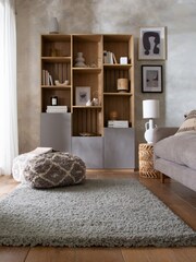 Grey Whistler Extra Soft Shaggy Rug - Image 1 of 7