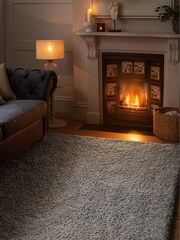 Grey Whistler Extra Soft Shaggy Rug - Image 6 of 7