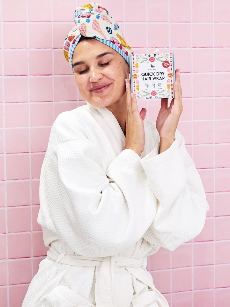 Dock & Bay Quick Dry Waffle Hair Wrap - Imagem 1 de 5