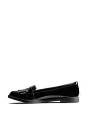 Clarks Black Patent Scala Bright Kids Shoes - Image 3 of 8
