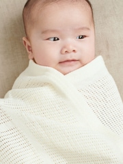 Mori Rose Pink Cellular Baby Blanket - Image 1 of 6