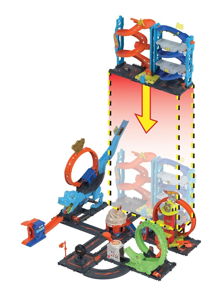 Hot Wheels City Transforming Race Tower Play Set - Image 2 of 4