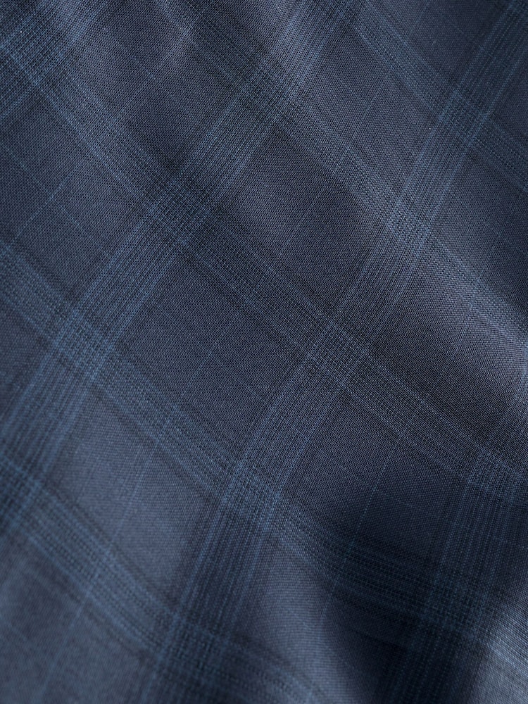 Blue Slim Fit Signature TG Di Fabio Wool Suit Trousers - Image 8 of 8