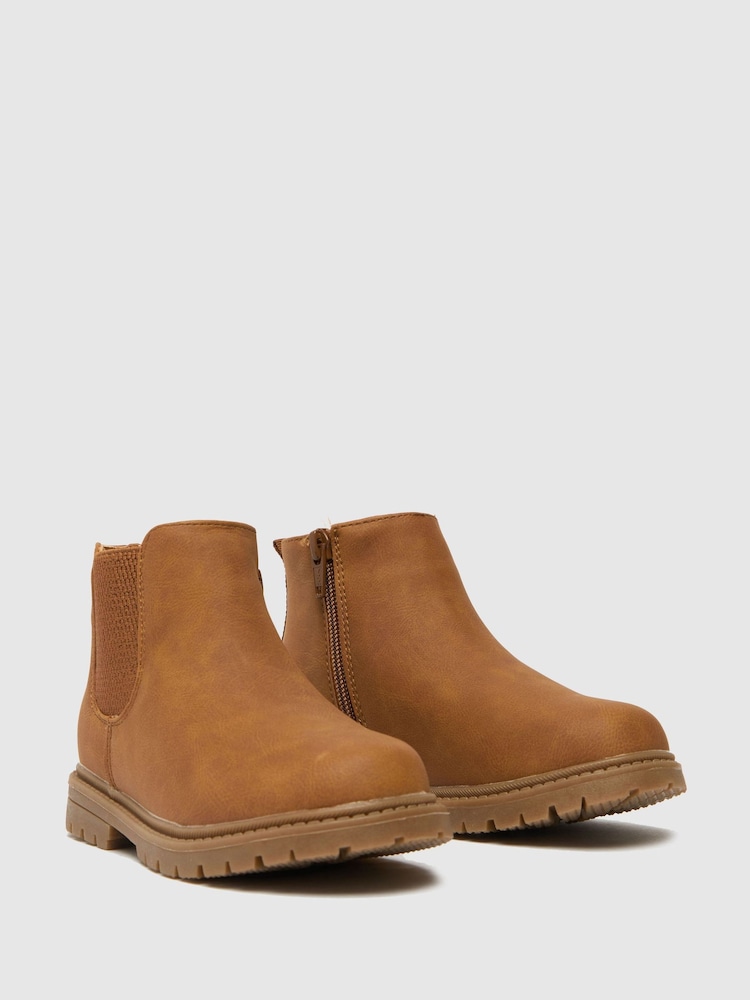 Schuh Natural Charming Chelsea Boots - Image 2 of 4