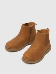 Schuh Natural Charming Chelsea Boots - Image 4 of 4