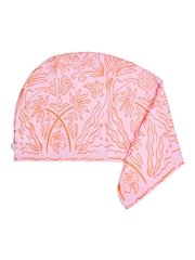 Dock & Bay Palm Peach Quick Dry Hair Wrap Suede - Image 3 of 4