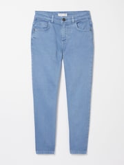 FatFace Falmer Blue 5 Pocket Trousers - Image 4 of 4