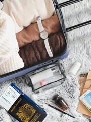 Flight Knight 56x45x25cm EasyJet Overhead 8 Wheel ABS Hard Case Cabin Carry On Hand Luggage - Image 5 of 7
