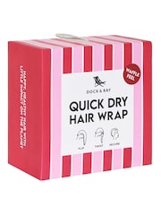 Dock & Bay Cherry Bomb Quick Dry Waffle Hair Wrap - Image 5 of 5