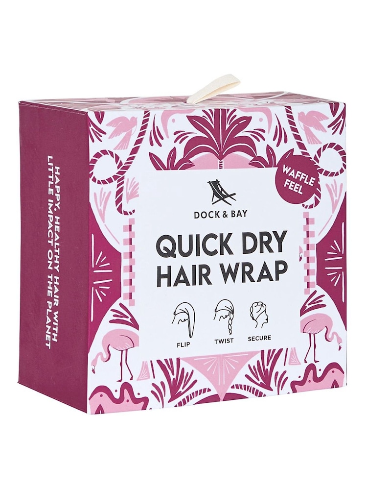 Dock & Bay Quick Dry Waffle Hair Wrap - Bild 5 von 5 Dock & Bay Quick Dry Waffle Hair Wrap - Bild 5 von 5