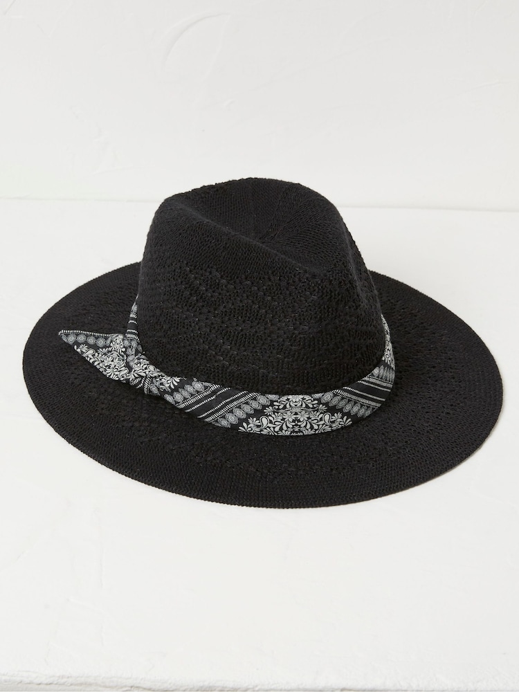 FatFace Fedora Black Hat - Image 1 of 3