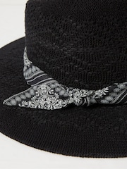 FatFace Fedora Black Hat - Image 2 of 3