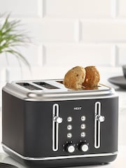 Black Erin 4 Slice Toaster - Image 1 of 6