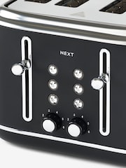 Black Erin 4 Slice Toaster - Image 5 of 6