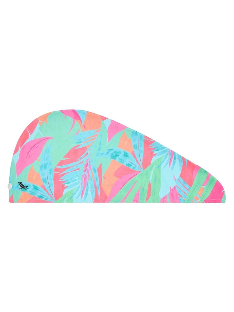 Dock & Bay Hot Tropics Quick Dry Hair Wrap Suede - Image 2 of 5 Dock & Bay Hot Tropics Quick Dry Hair Wrap Suede - Image 2 of 5
