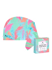 Dock & Bay Hot Tropics Quick Dry Hair Wrap Suede - Image 4 of 5