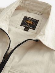 Stone Neutral Collar Utility Shacket - Image 7 of 9