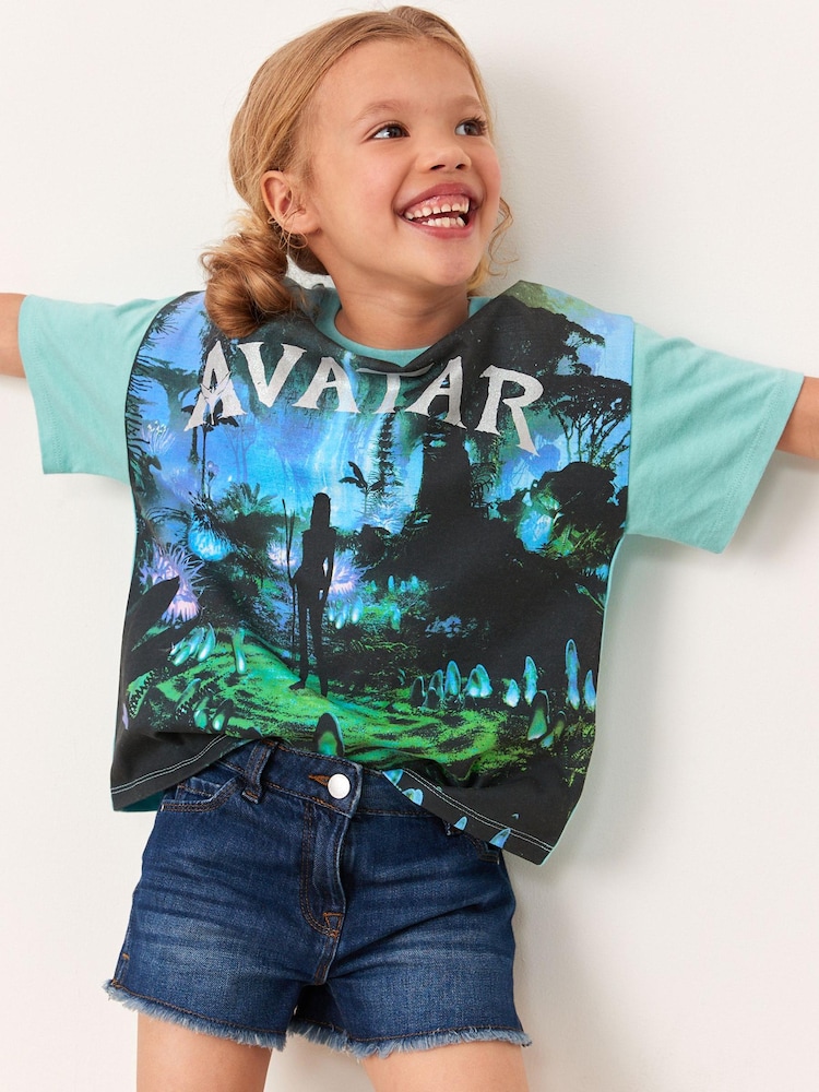 Синий с принтом "Нав - License T-Shirt (3-16yrs) - Image 1 of 6