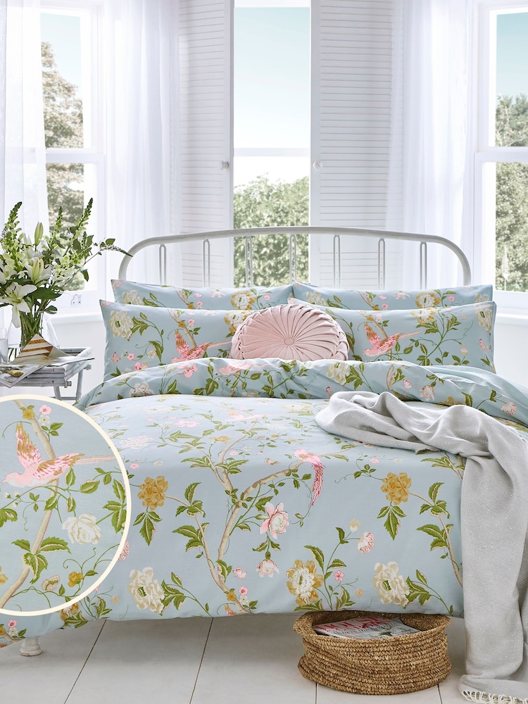Laura Ashley Summer Palace 100% Cotton Duvet Cover and Pillowcase Set - Изображение 2 из 4 Laura Ashley Summer Palace 100% Cotton Duvet Cover and Pillowcase Set - Изображение 2 из 4