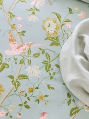 Laura Ashley Duck Egg Blue Summer Palace 100% Cotton Duvet Cover and Pillowcase Set - Image 4 of 4