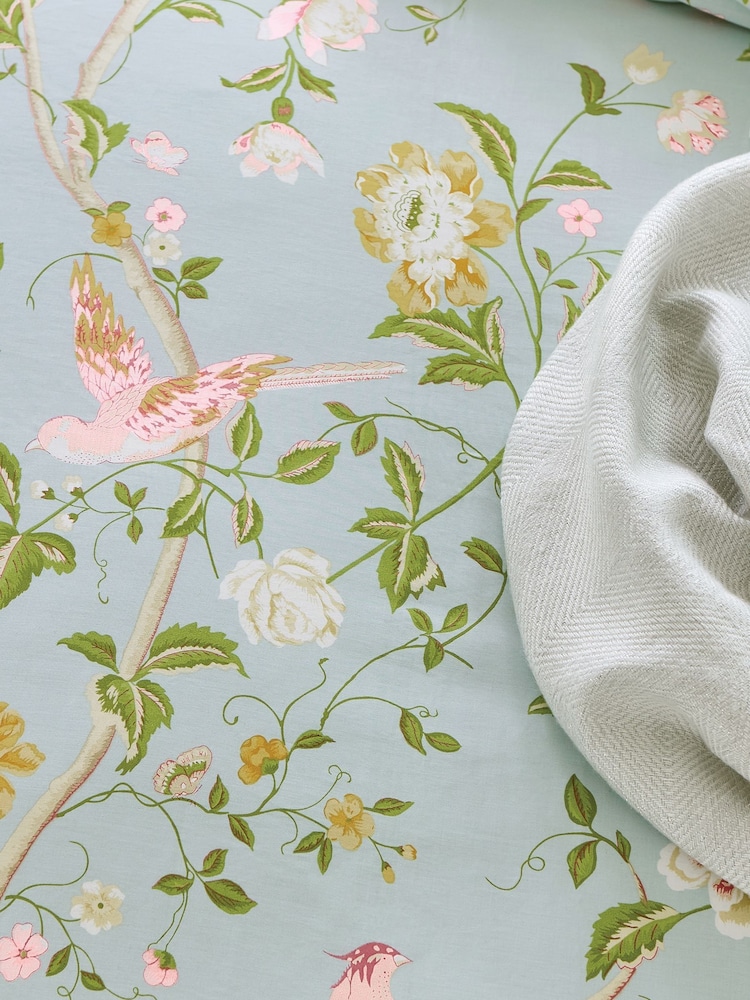 Laura Ashley Summer Palace 100% Cotton Duvet Cover and Pillowcase Set - Изображение 4 из 4 Laura Ashley Summer Palace 100% Cotton Duvet Cover and Pillowcase Set - Изображение 4 из 4
