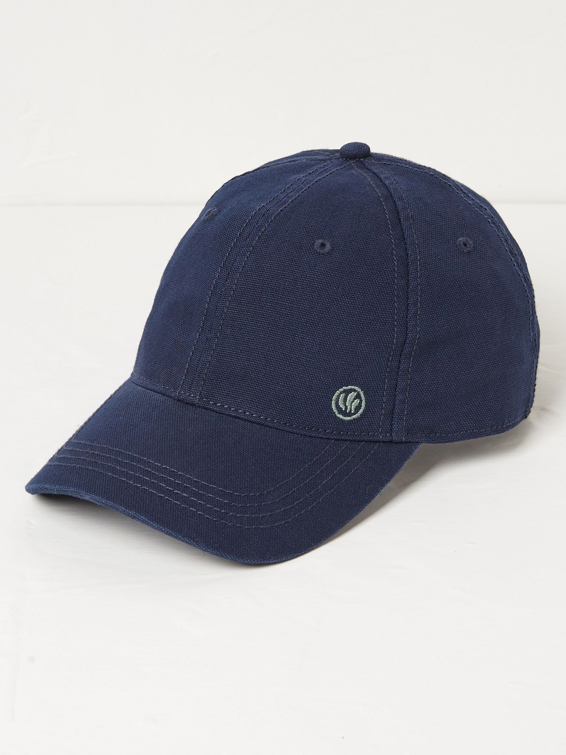Fatface Blue 100% Cotton Canvas Baseball Cap