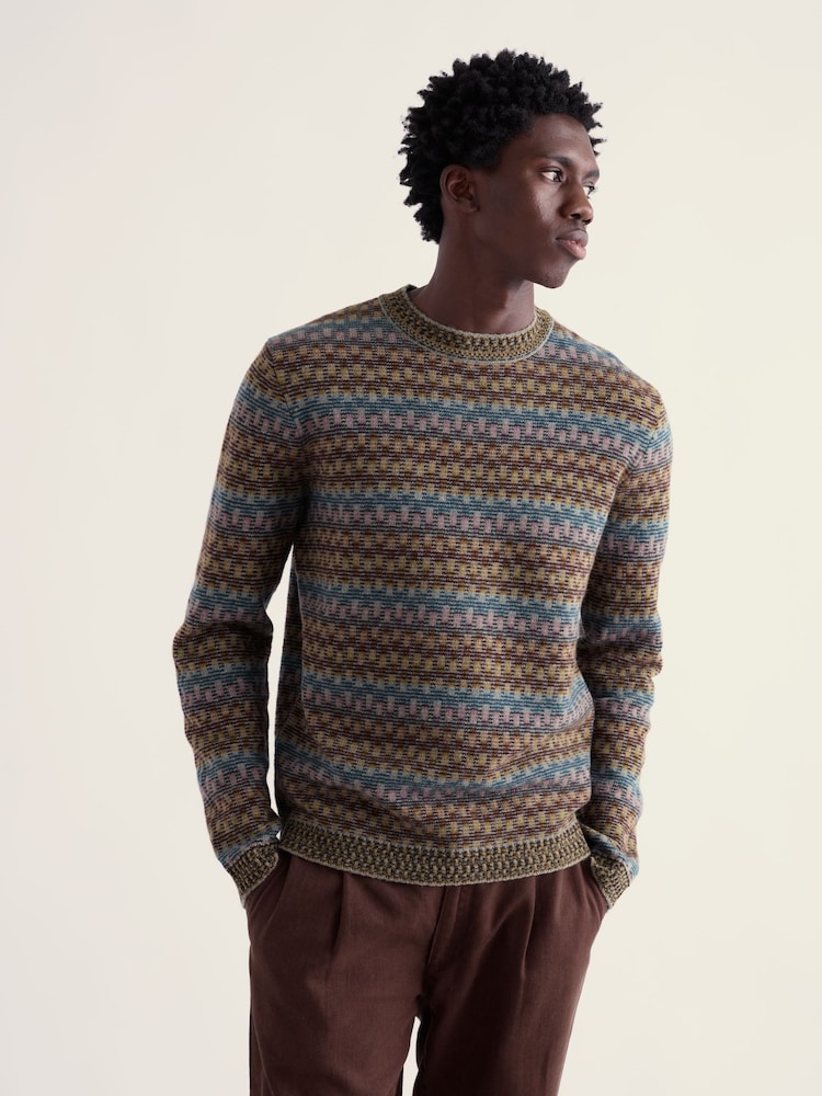 Seasalt Cornwall Brown Hevva Jumper - Image 1 of 5 Seasalt Cornwall Brown Hevva Jumper - Image 1 of 5