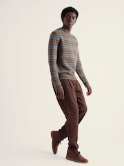 Seasalt Cornwall Brown Hevva Jumper - Image 2 of 5