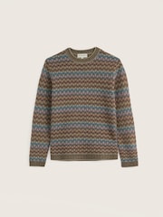 Seasalt Cornwall Brown Hevva Jumper - Image 4 of 5