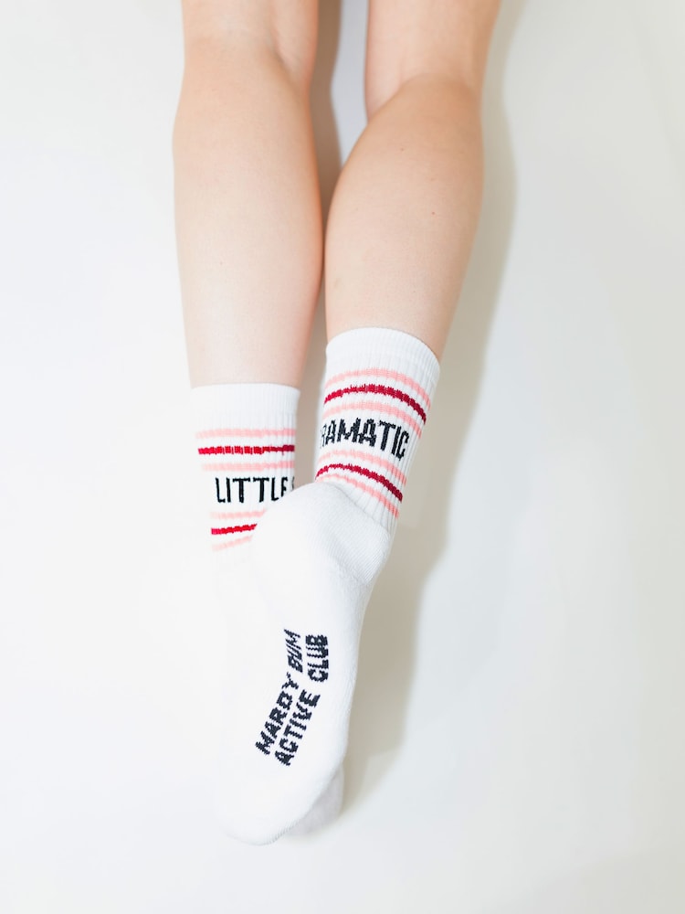 Mardy Bum Active Club Little Bit Dramatic спорттық шұлықтары - 3суретінің 2 суреті